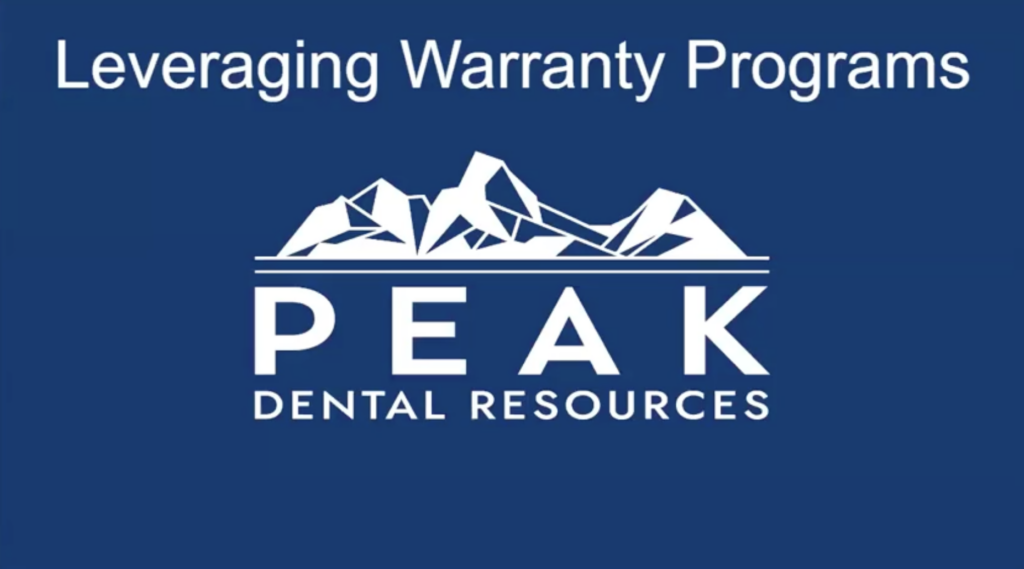 Leveraging the Power of Implant Warranties and Crown and Bridge Warranties